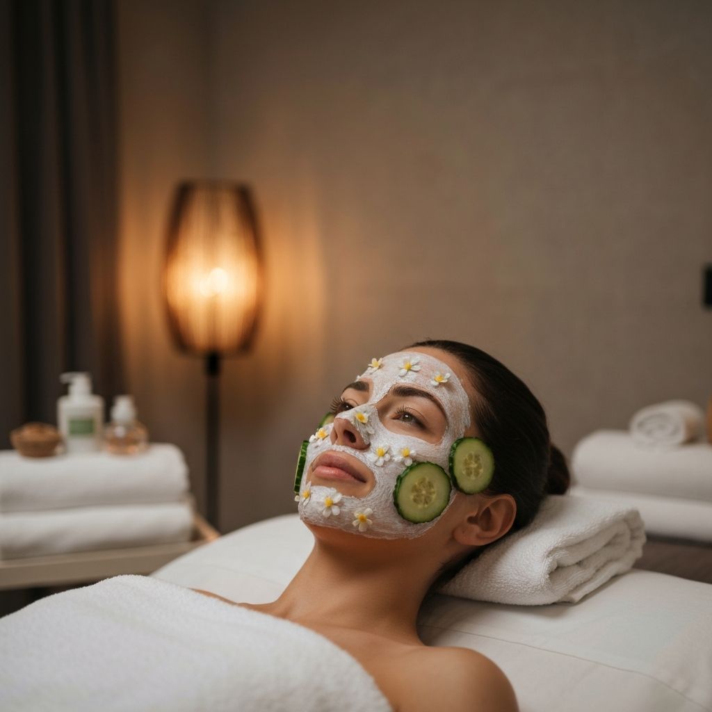 Masáž tváre a dekoltu